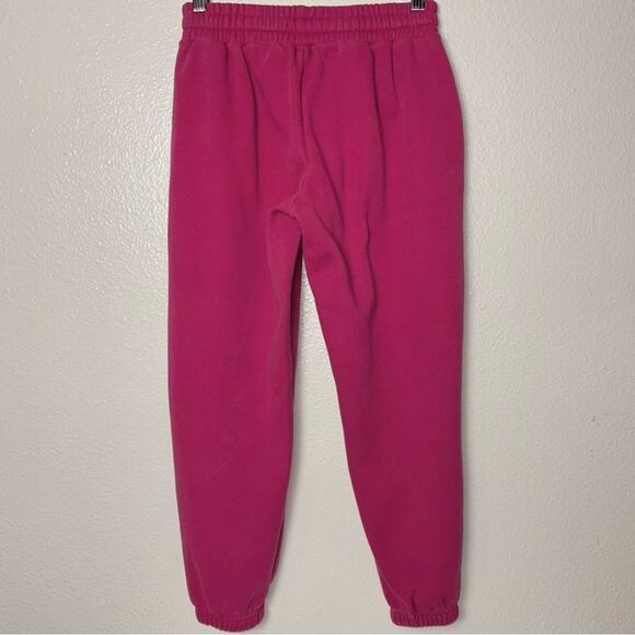 Fabletics Sweatpants Women's size XS Eco Go-To Classic In Dark Fuchsia Pink - Picture 14 of 16
